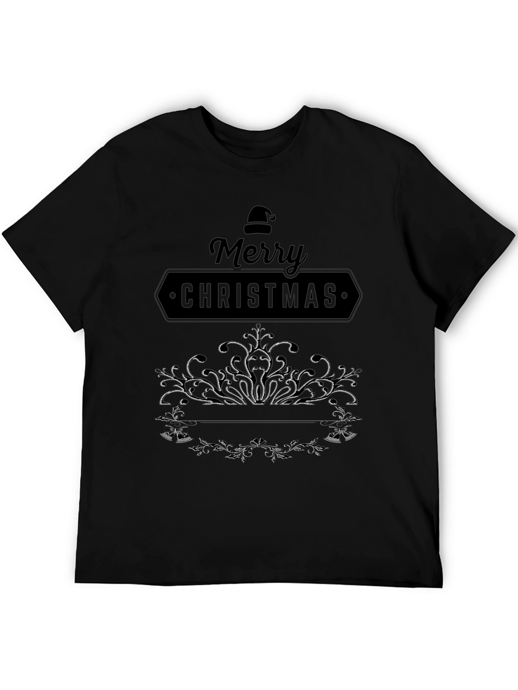 Festive Merry Christmas Graphic Tee - Holiday Style