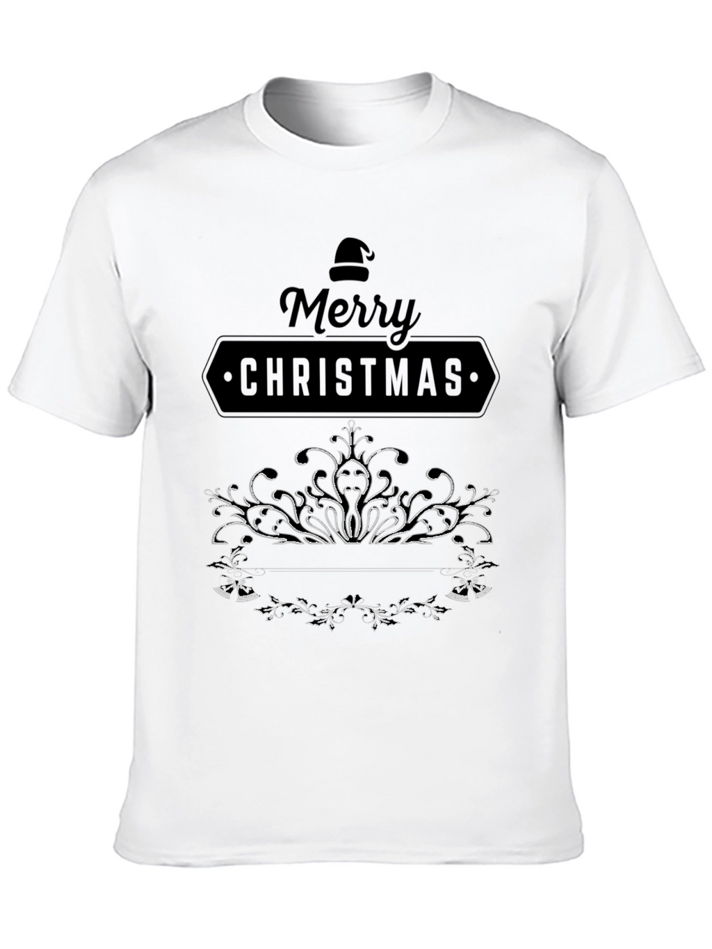 Festive Merry Christmas Graphic Tee - Holiday Style