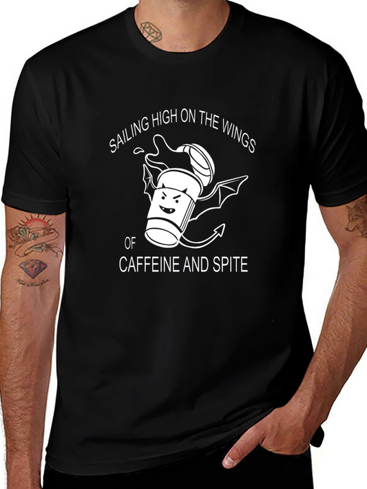 Sailing High on Caffeine and Spite T-Shirt