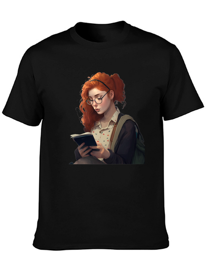 Bookish Redhead Unisex T-Shirt