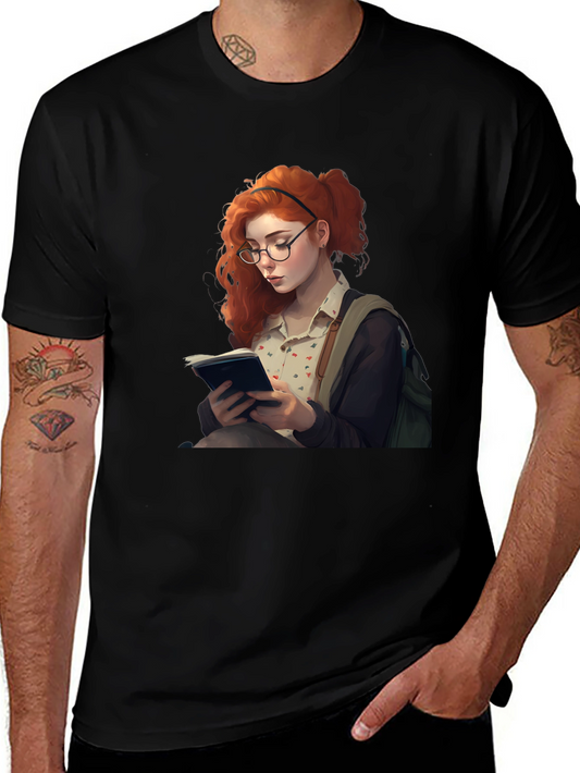 Bookish Redhead Unisex T-Shirt