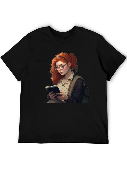 Bookish Redhead Unisex T-Shirt