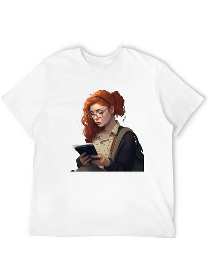 Bookish Redhead Unisex T-Shirt