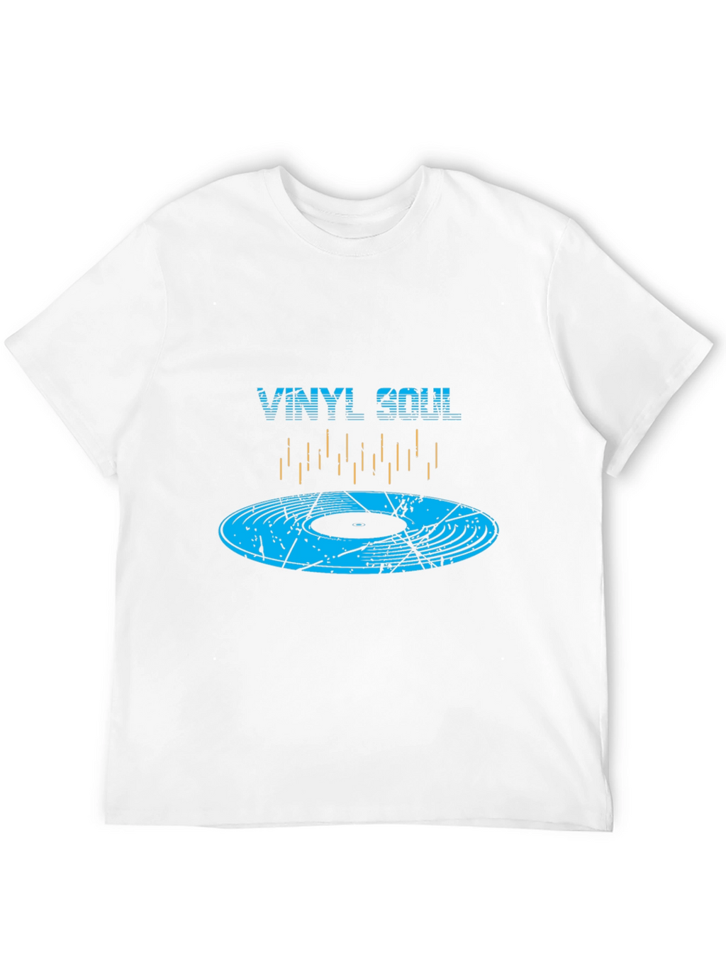 Vinyl Soul Graphic Tee - Music Lover T-Shirt