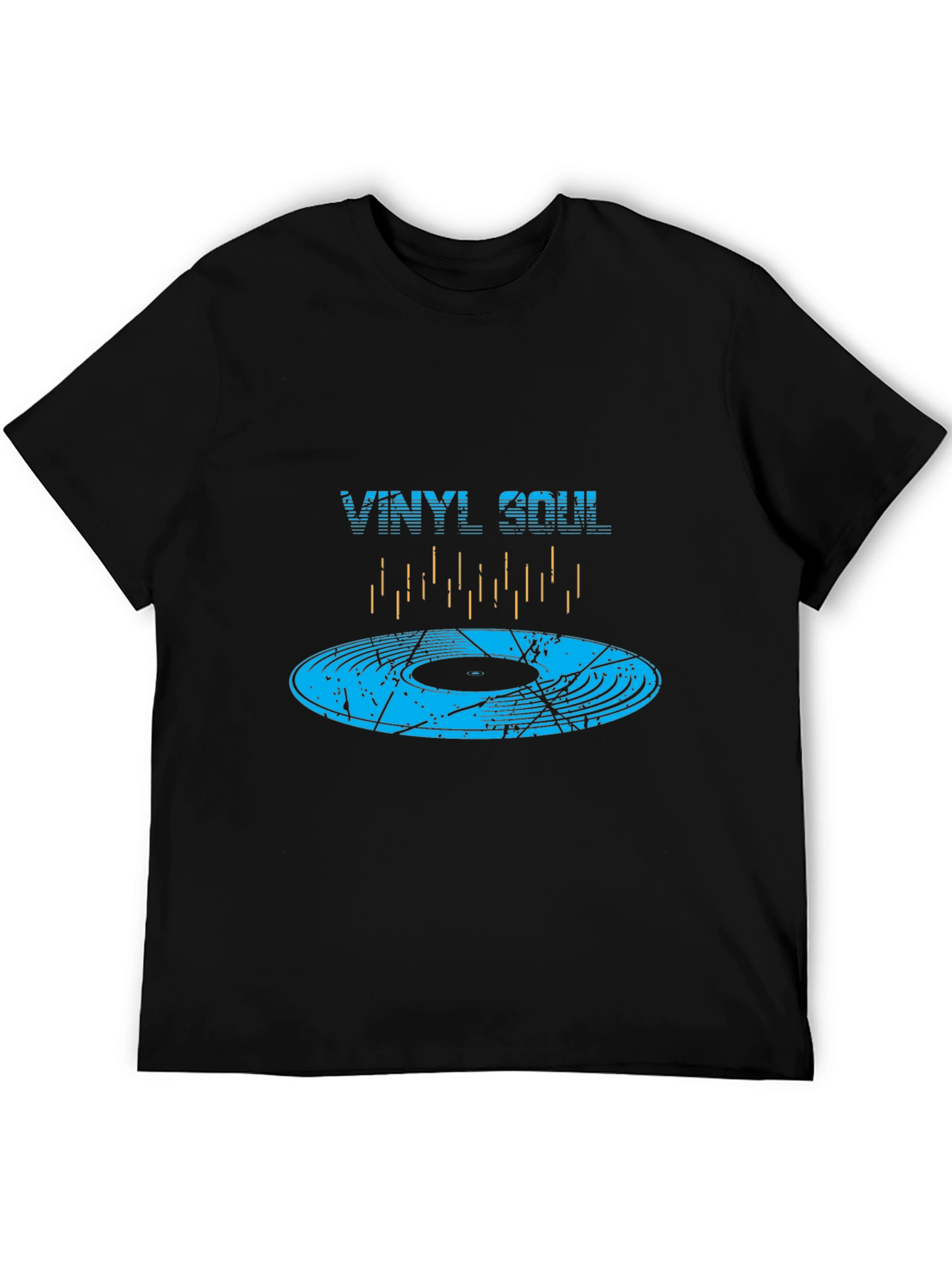 Vinyl Soul Graphic Tee - Music Lover T-Shirt