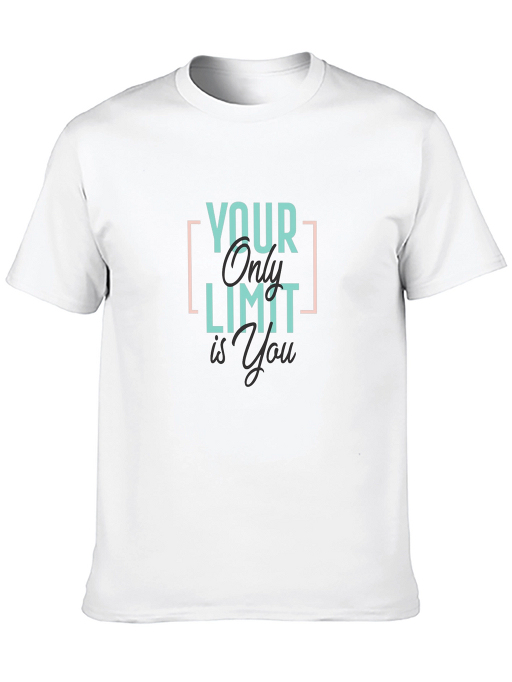 Your Only Limit Is You Graphic T-Shirt - Black