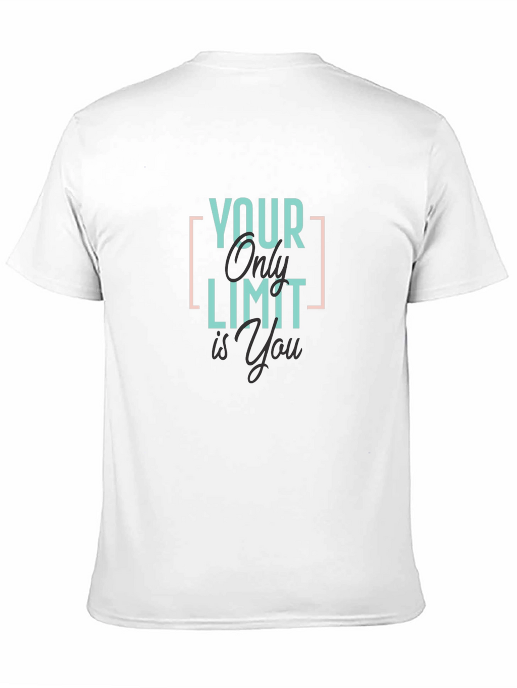 Your Only Limit Is You Graphic T-Shirt - Black