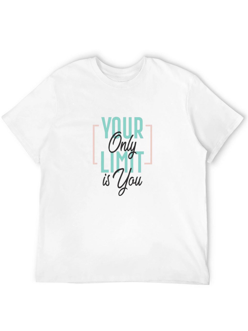 Your Only Limit Is You Graphic T-Shirt - Black