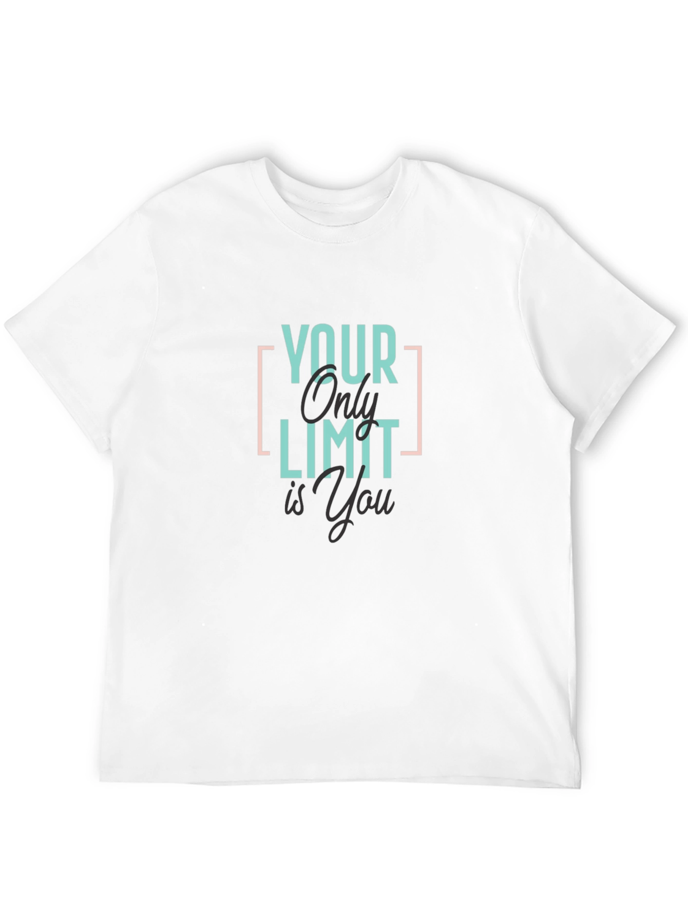 Your Only Limit Is You Graphic T-Shirt - Black