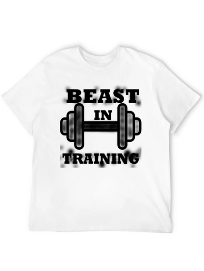 Beast in Training Gym Workout T-Shirt