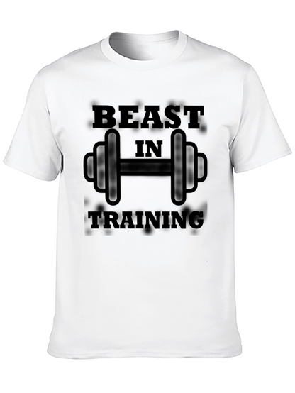 Beast in Training Gym Workout T-Shirt