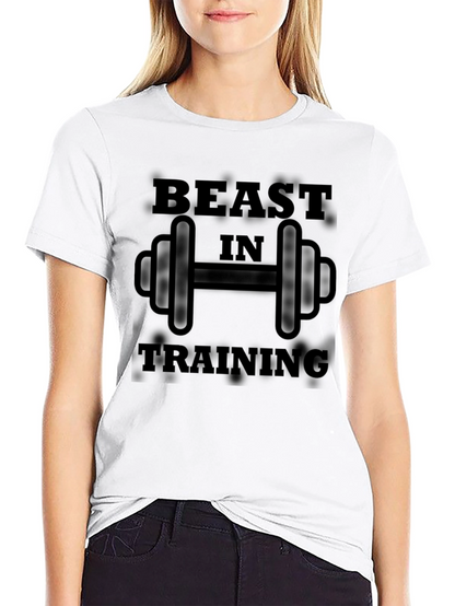 Beast in Training Gym Workout T-Shirt