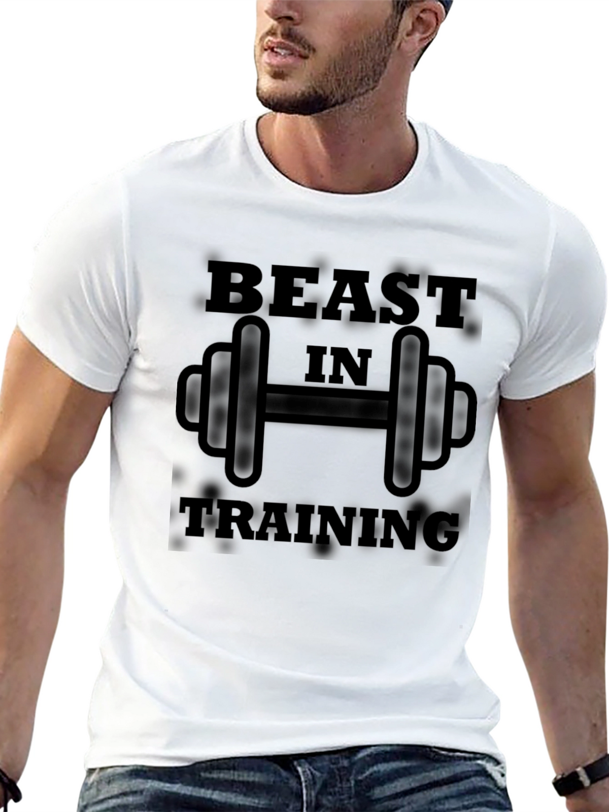 Beast in Training Gym Workout T-Shirt