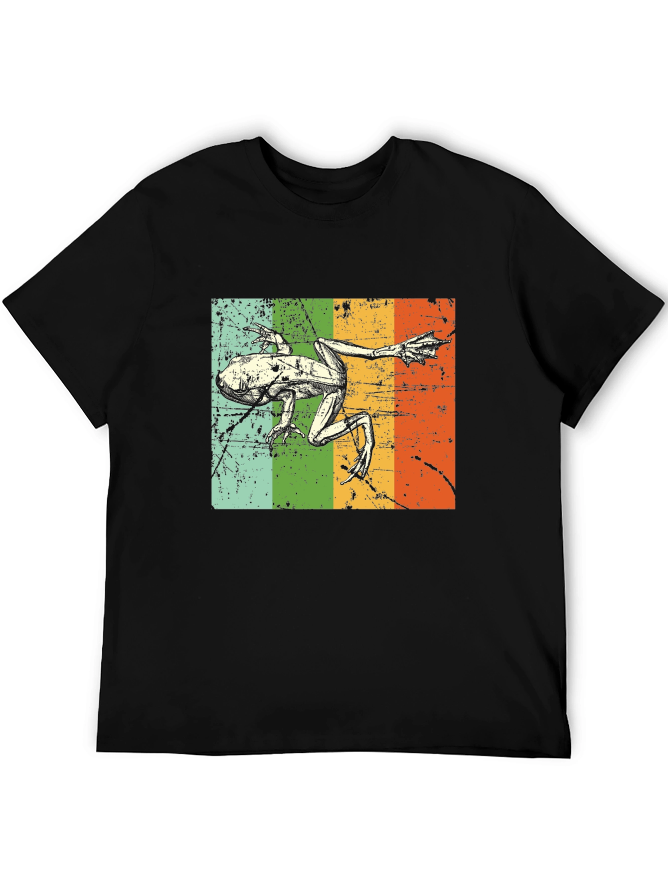 Retro Frog T-Shirt - Vintage Amphibian Graphic Tee