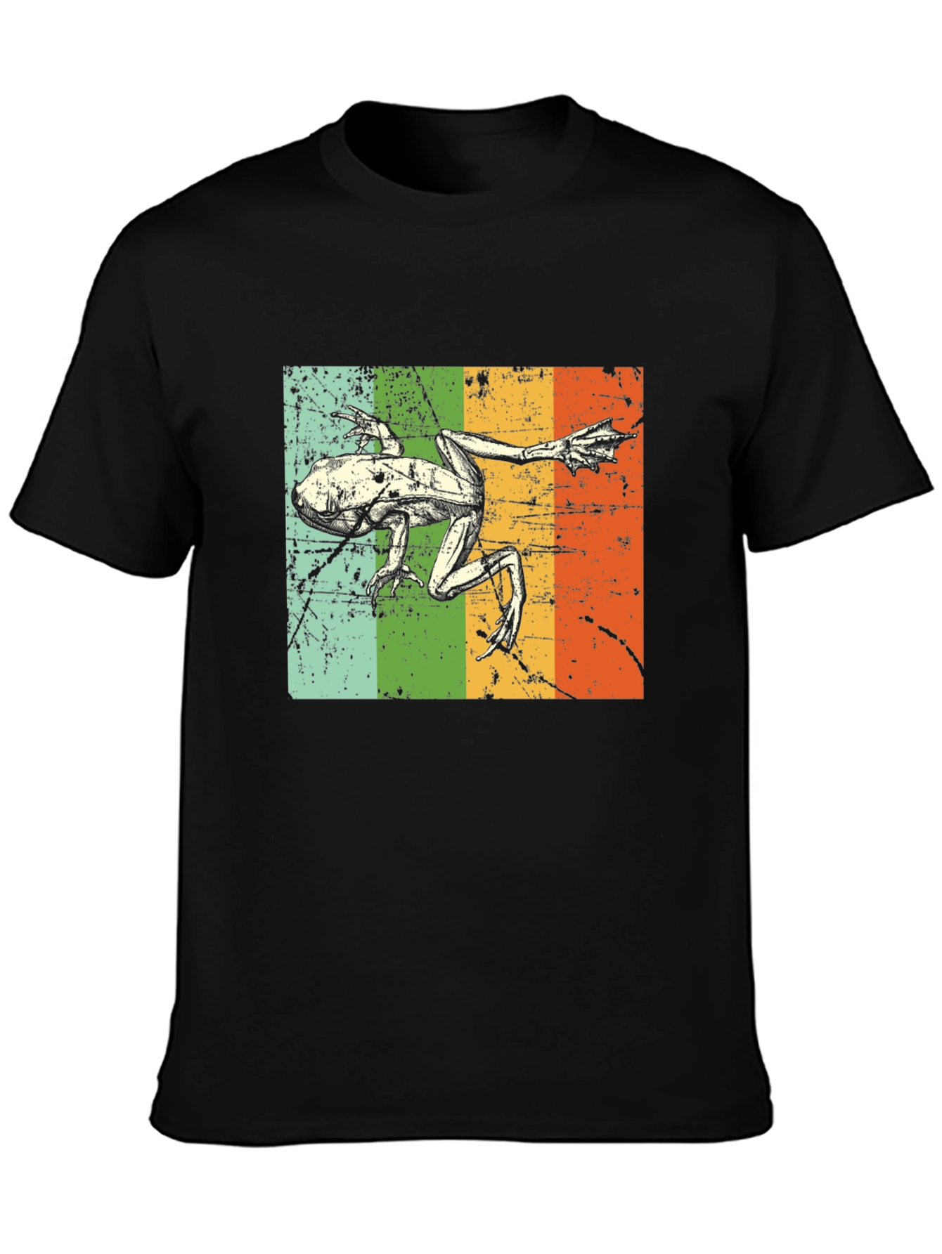 Retro Frog T-Shirt - Vintage Amphibian Graphic Tee