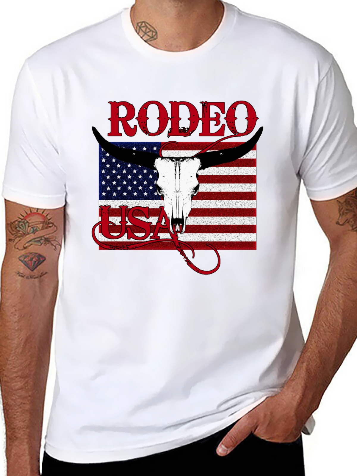 Rodeo USA Graphic T-Shirt