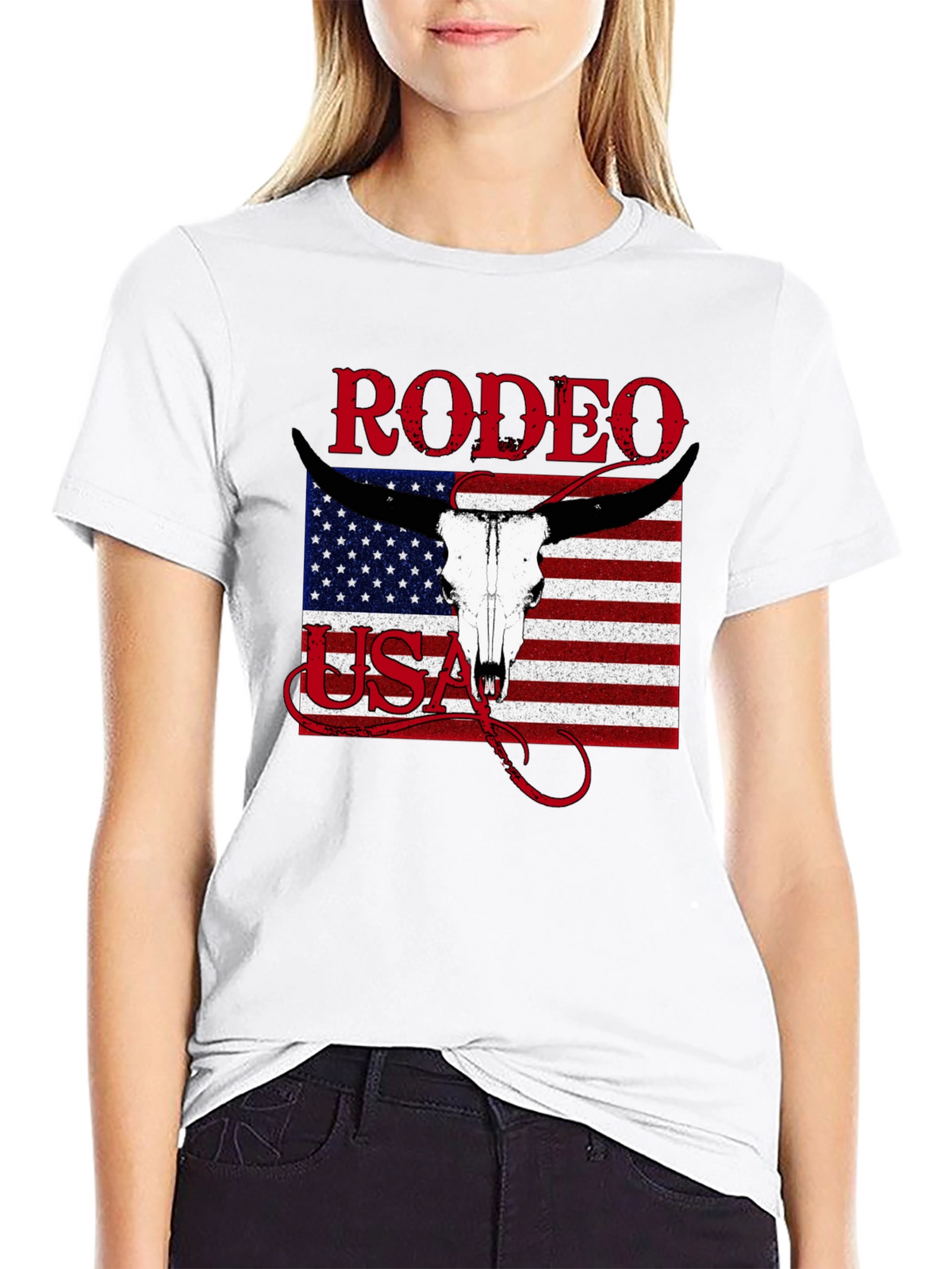 Rodeo USA Graphic T-Shirt