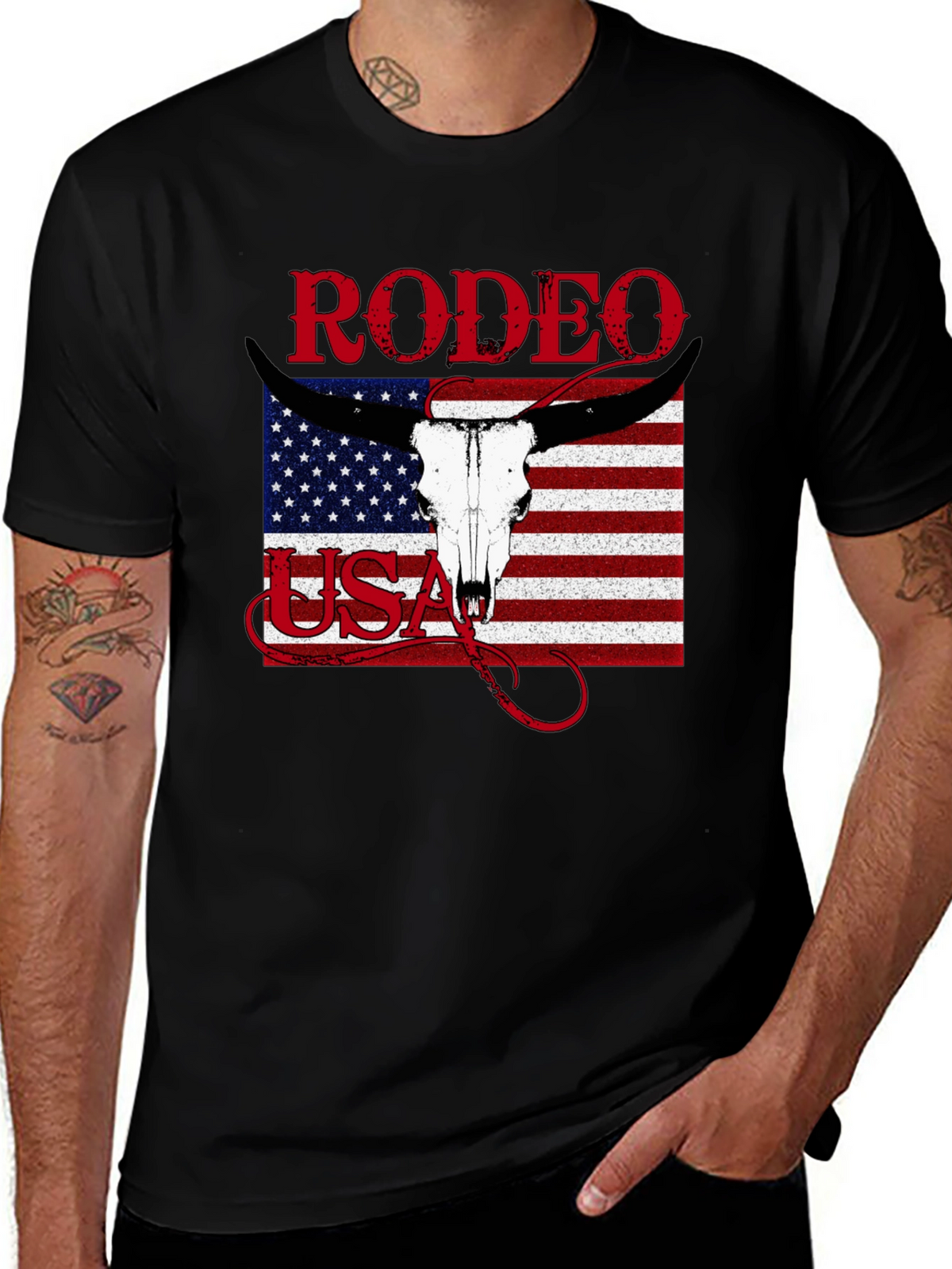Rodeo USA Graphic T-Shirt