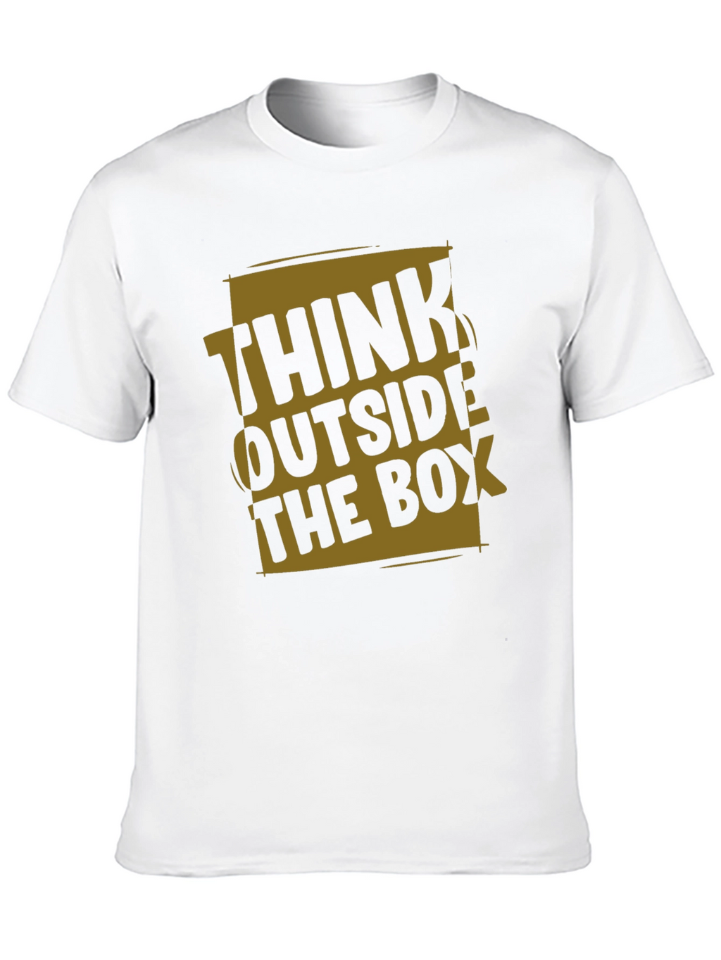 Think Outside the Box Graphic T-Shirt