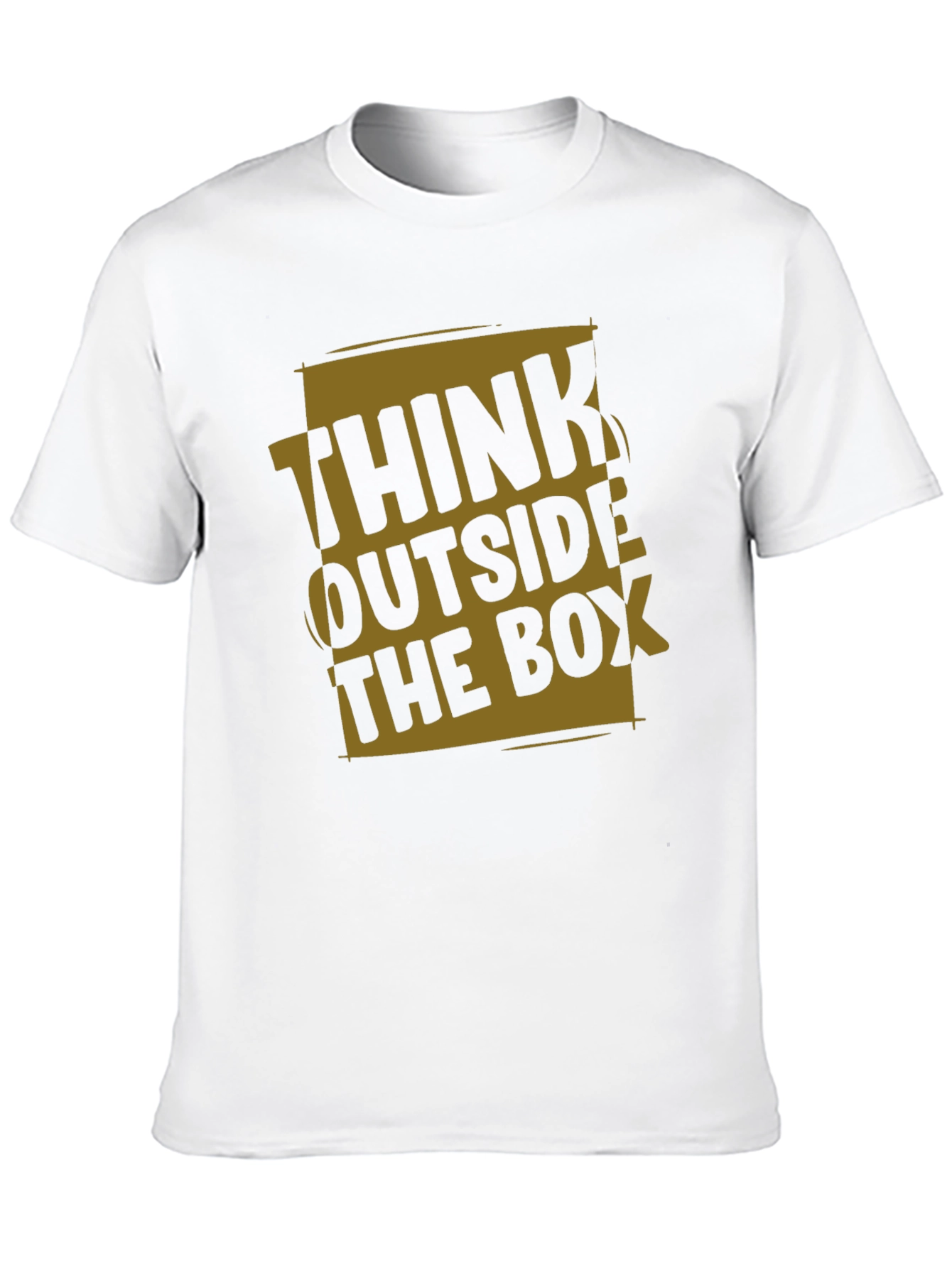 Think Outside the Box Graphic T-Shirt
