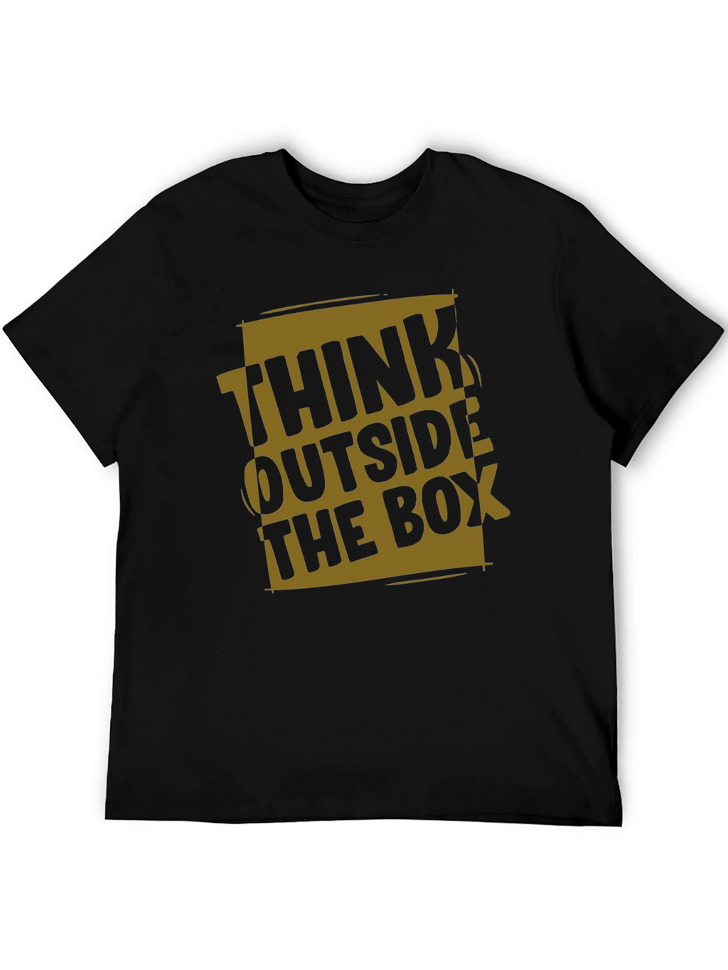 Think Outside the Box Graphic T-Shirt