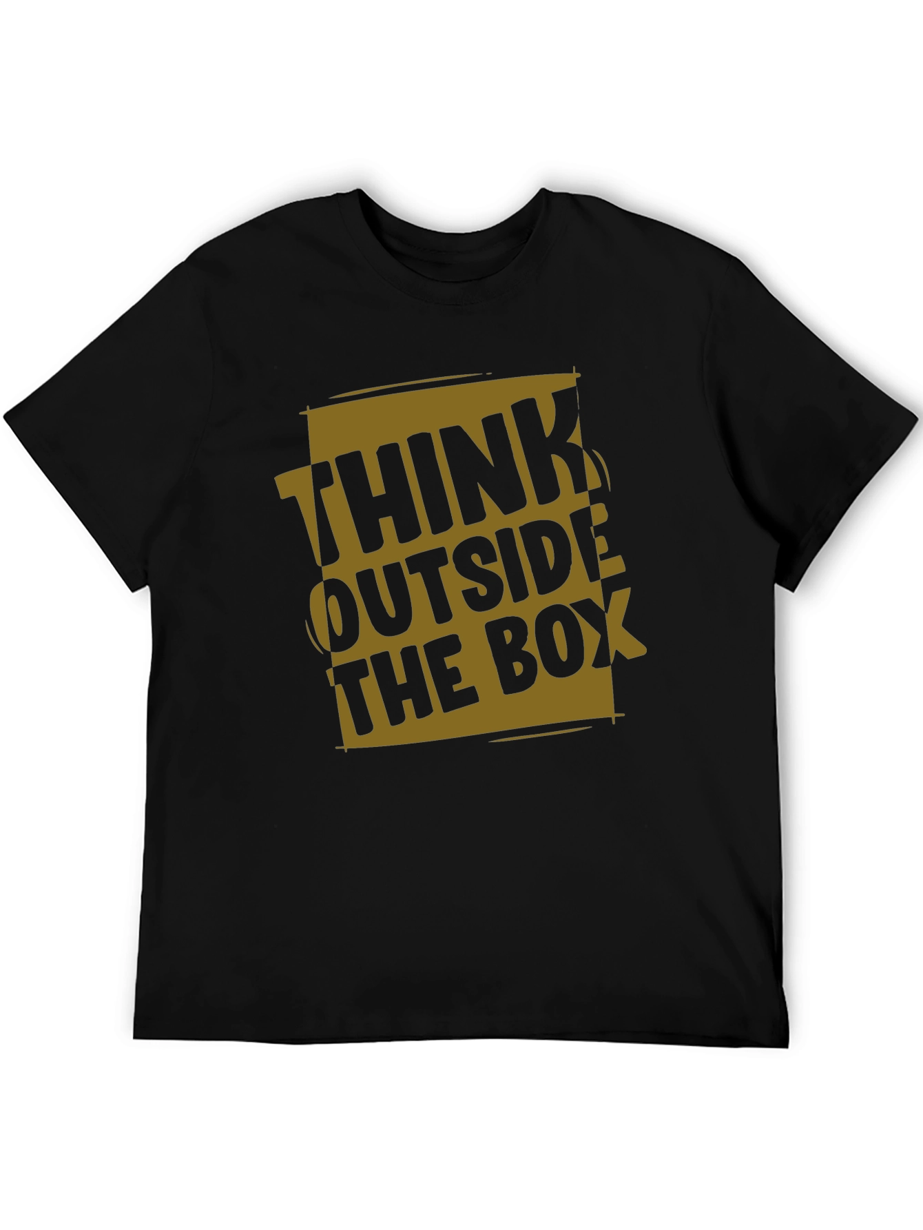 Think Outside the Box Graphic T-Shirt