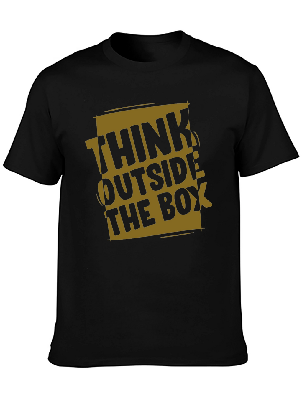 Think Outside the Box Graphic T-Shirt