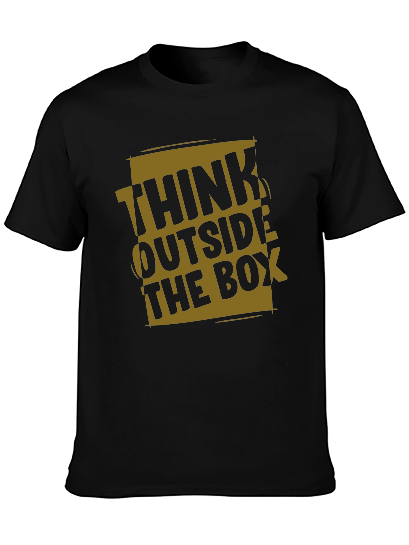 Think Outside the Box Graphic T-Shirt