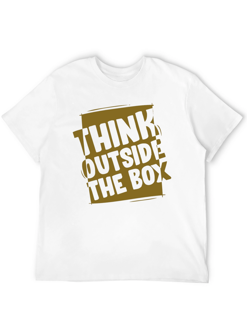 Think Outside the Box Graphic T-Shirt