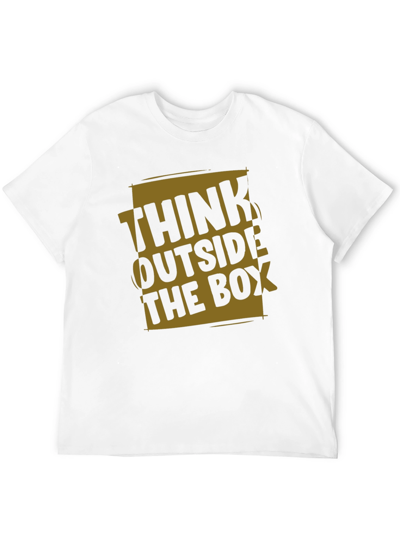 Think Outside the Box Graphic T-Shirt
