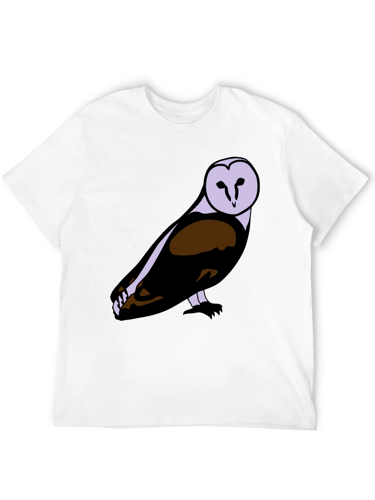 Owl Graphic Print T-Shirt - Stylish Mens Tee