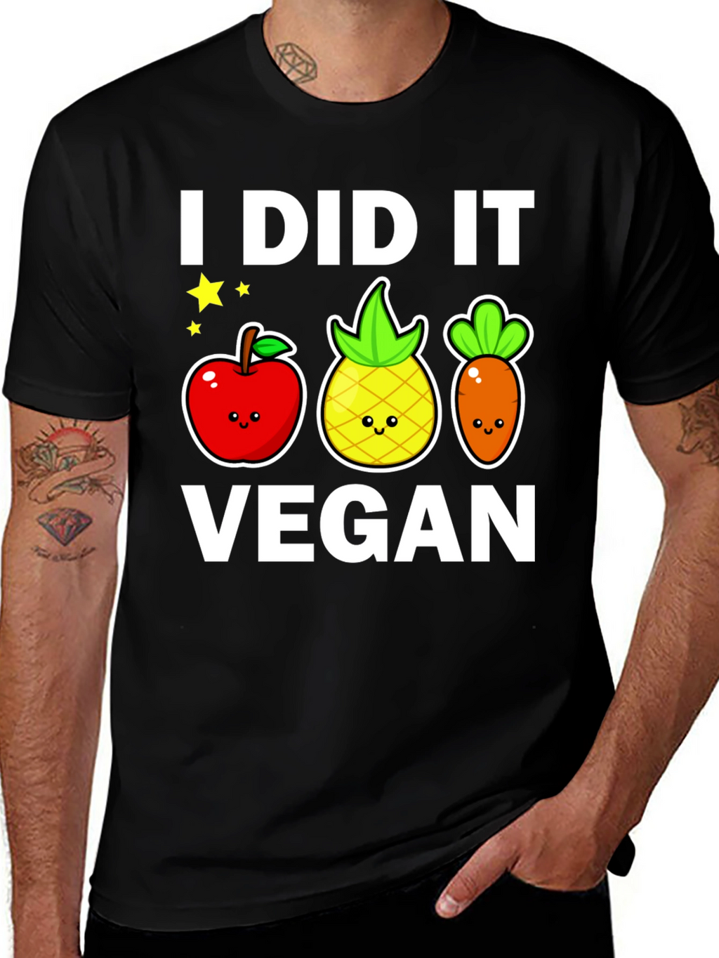 I Did It Vegan T-Shirt