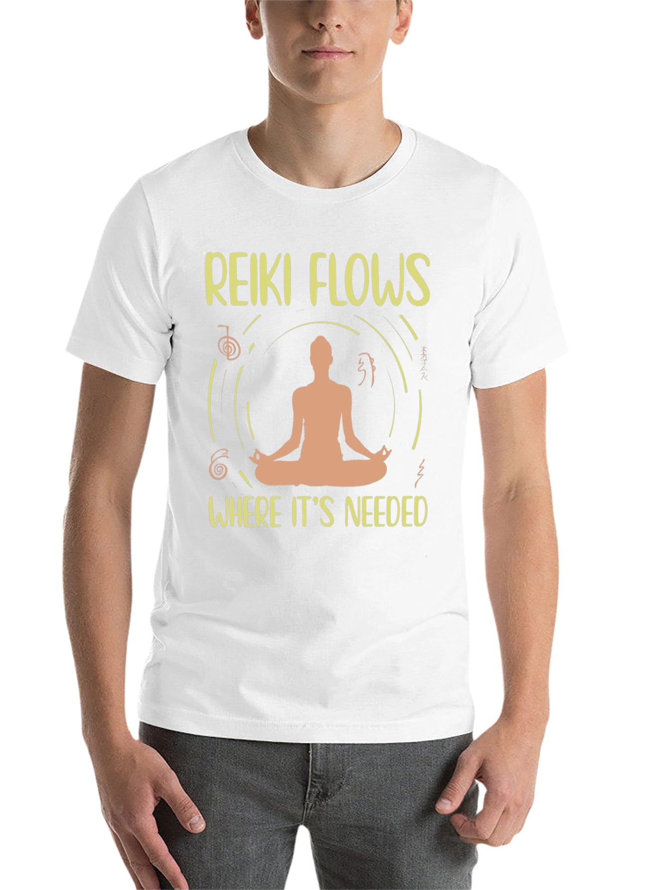 Reiki Flows Meditation T-Shirt