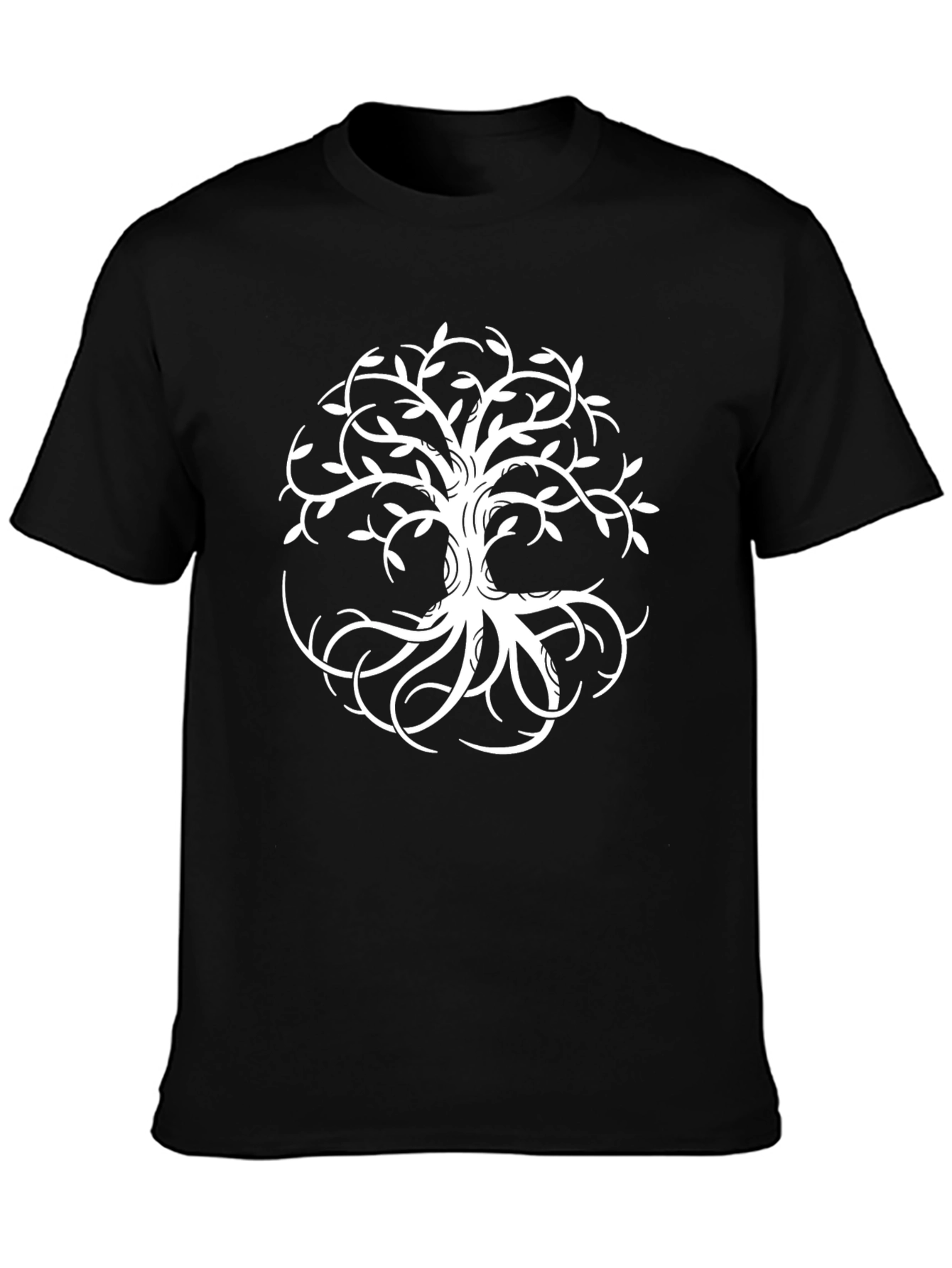 Tree of Life Graphic Tee - Stylish Black T-Shirt