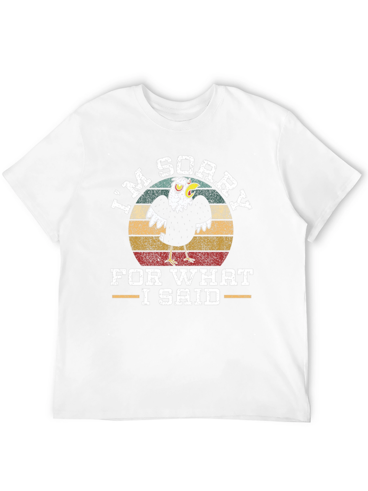 Im Sorry T-Shirt with Eagle Graphic
