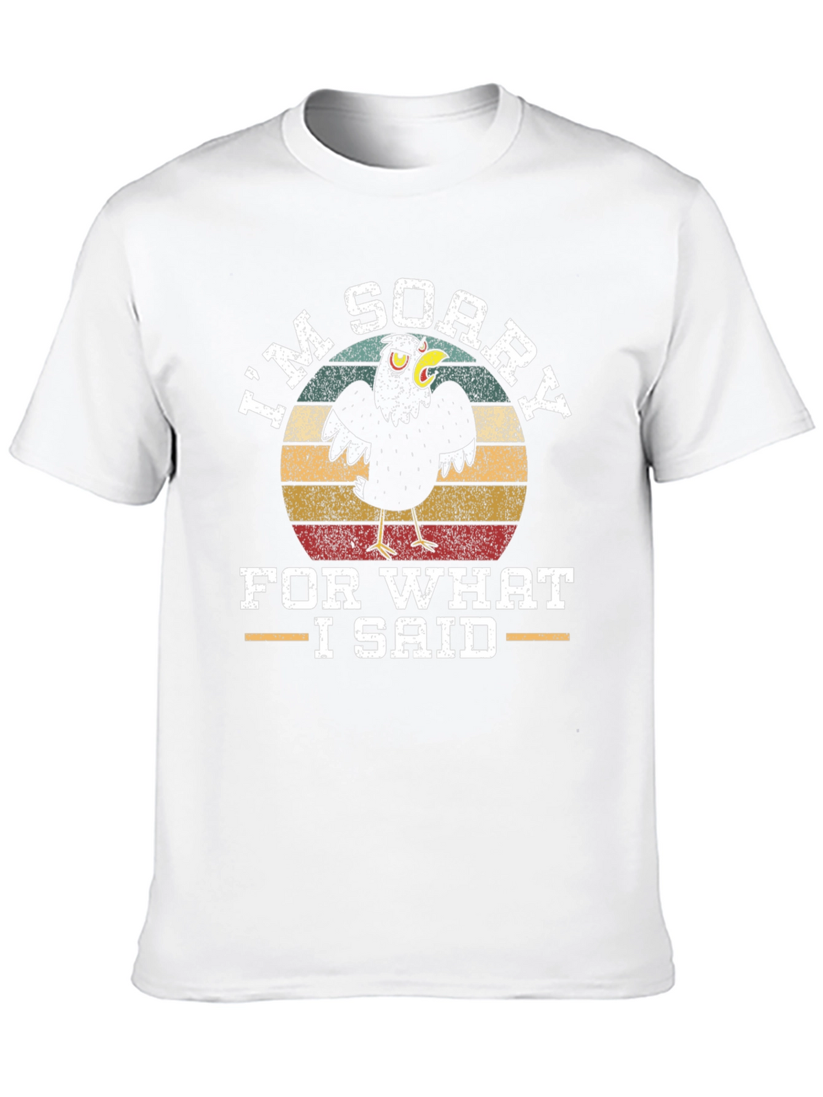 Im Sorry T-Shirt with Eagle Graphic