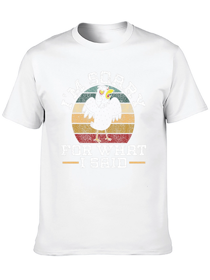 Im Sorry T-Shirt with Eagle Graphic