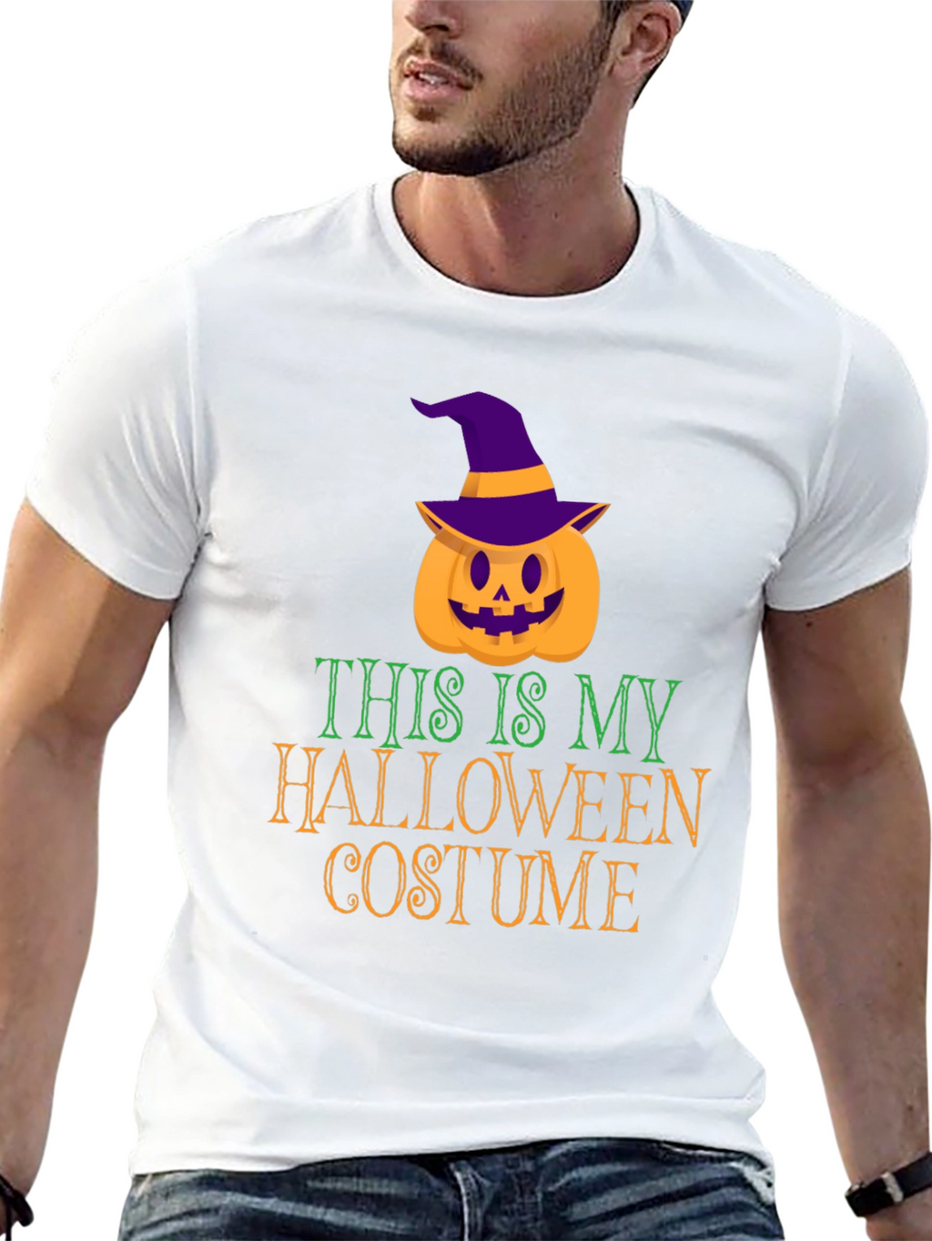 Halloween Costume Pumpkin T-Shirt