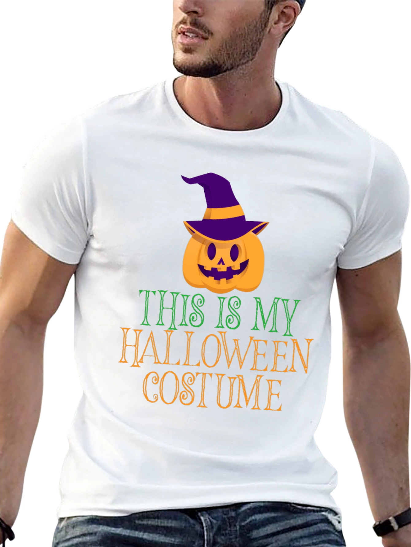 Halloween Costume Pumpkin T-Shirt
