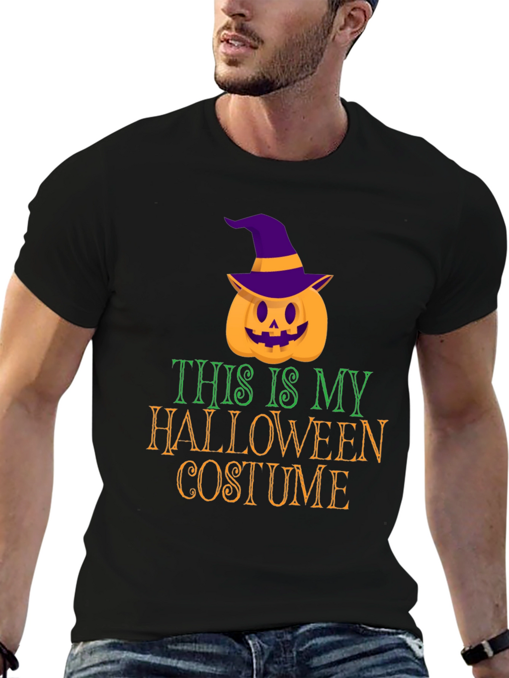 Halloween Costume Pumpkin T-Shirt