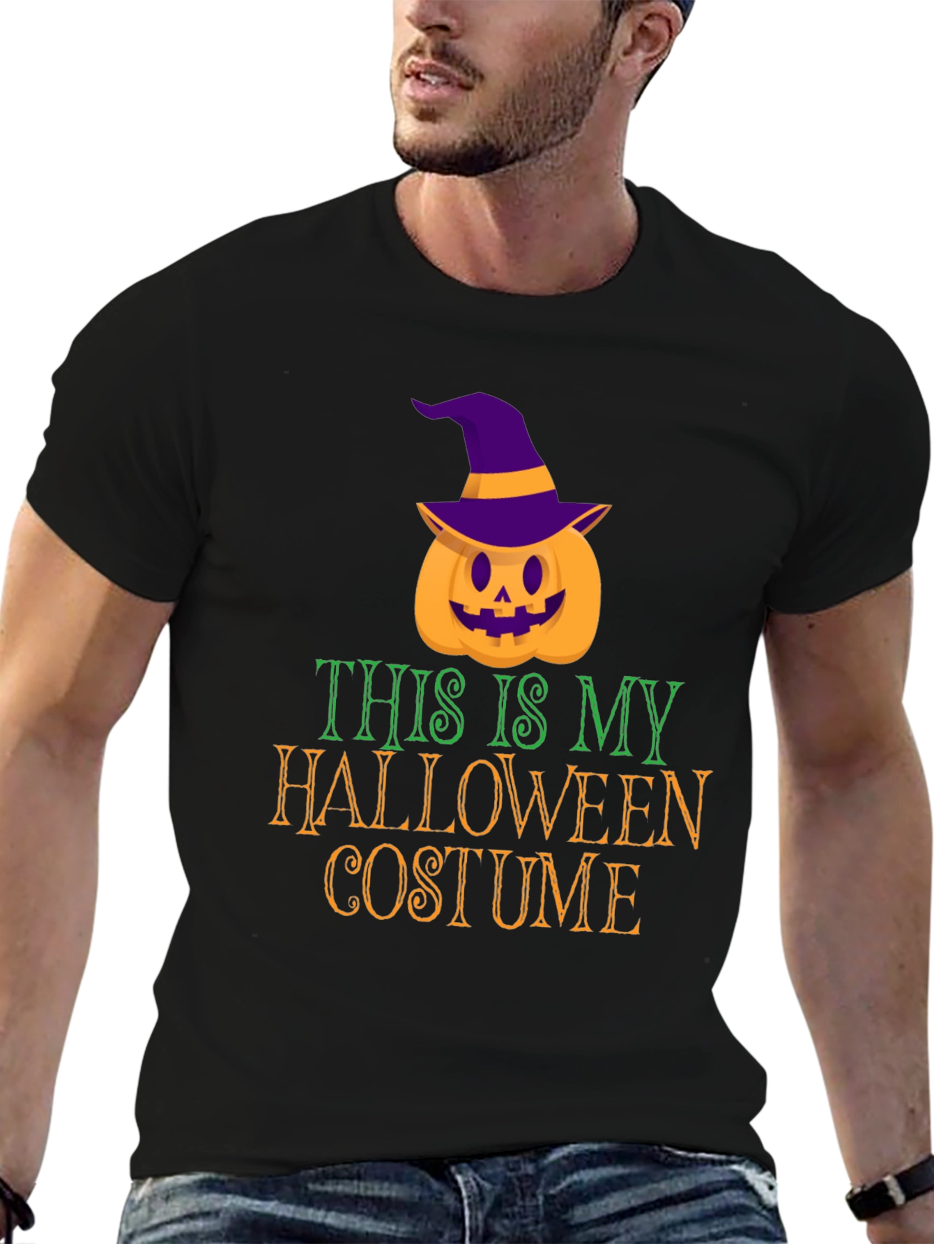 Halloween Costume Pumpkin T-Shirt