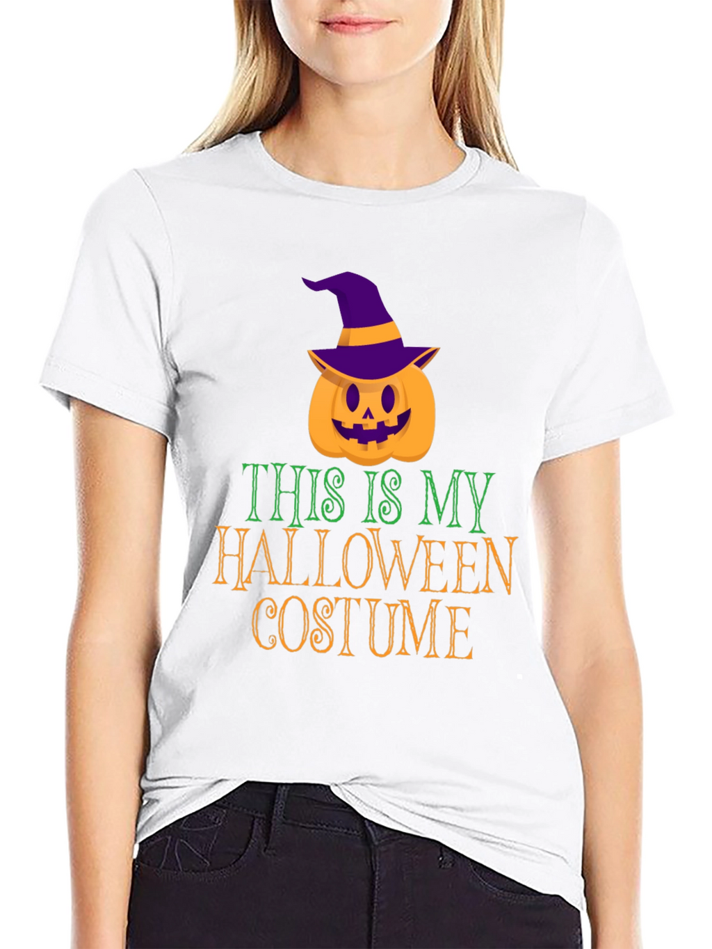 Halloween Costume Pumpkin T-Shirt