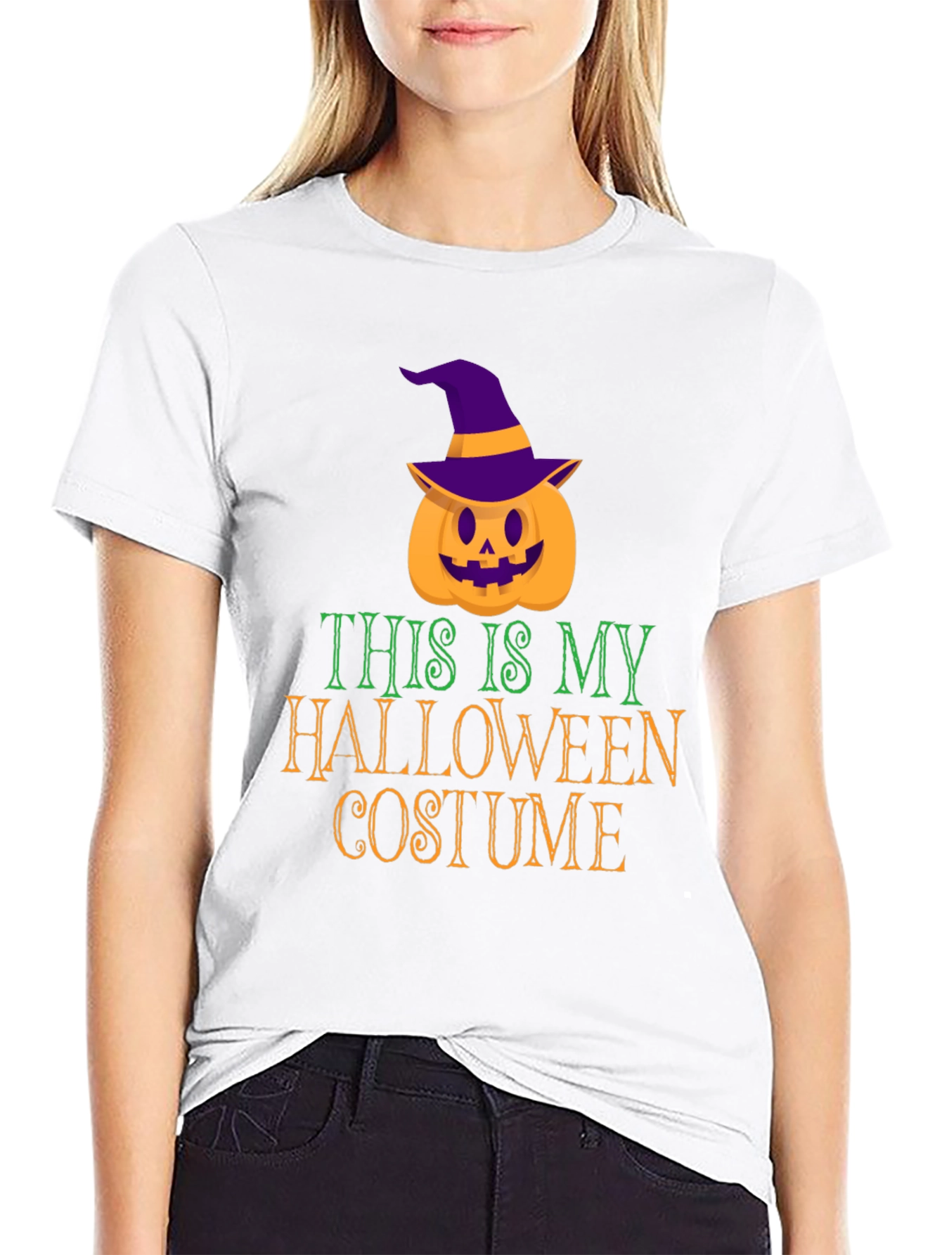 Halloween Costume Pumpkin T-Shirt