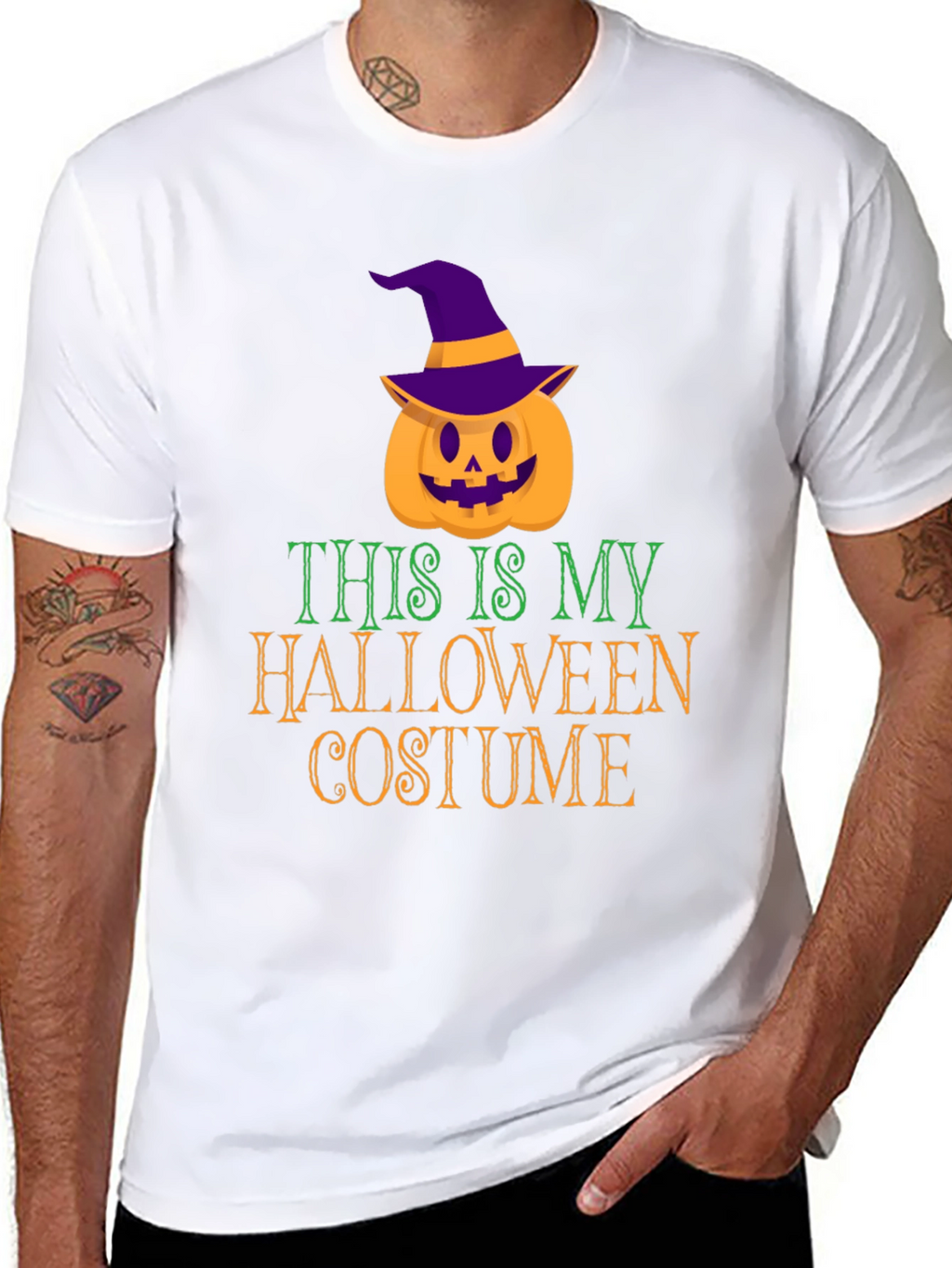 Halloween Costume Pumpkin T-Shirt