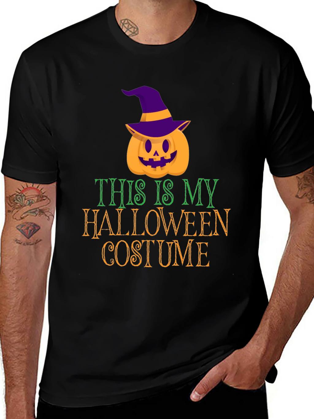 Halloween Costume Pumpkin T-Shirt