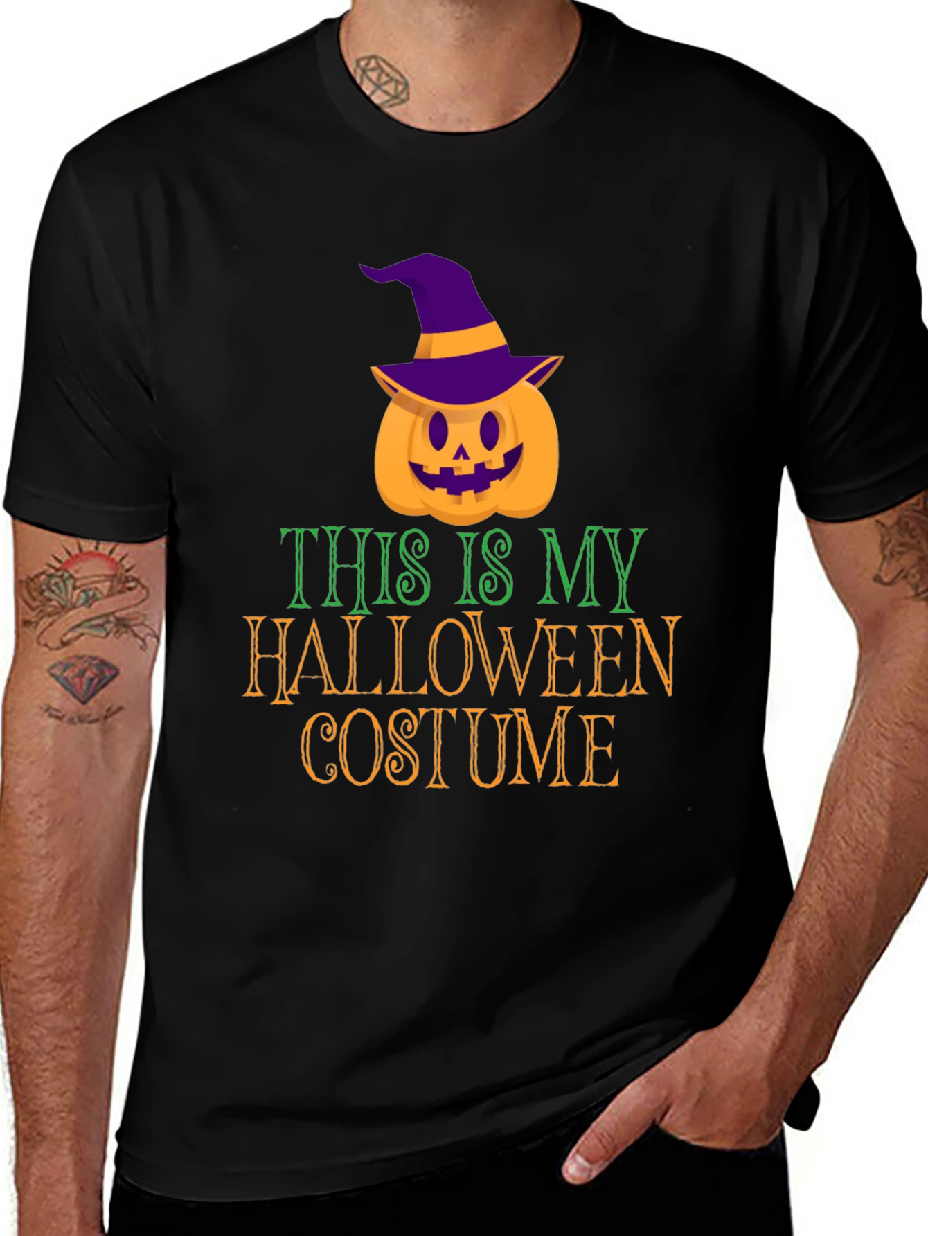 Halloween Costume Pumpkin T-Shirt