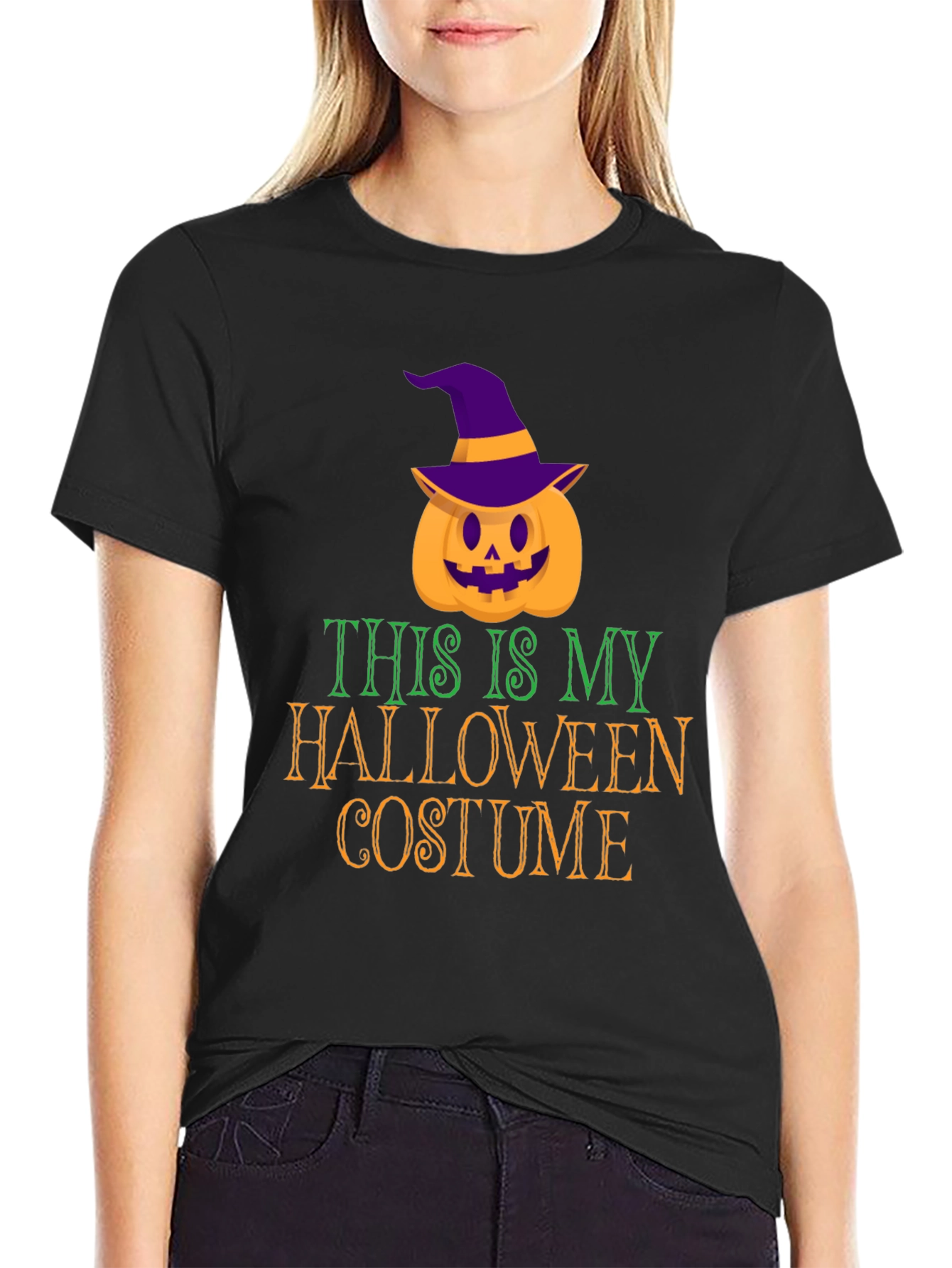 Halloween Costume Pumpkin T-Shirt