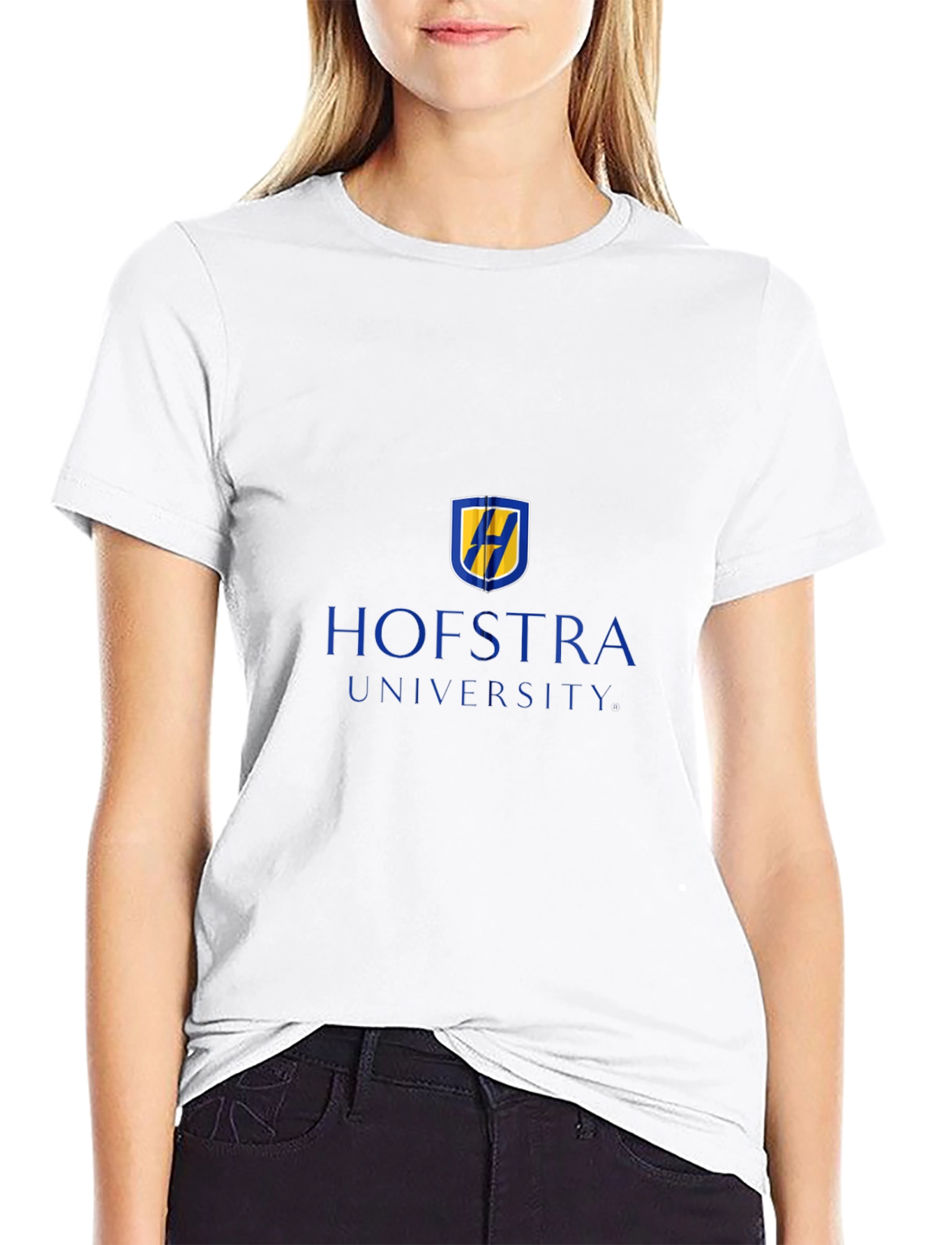 Hofstra University T-Shirt - Black College Pride Tee