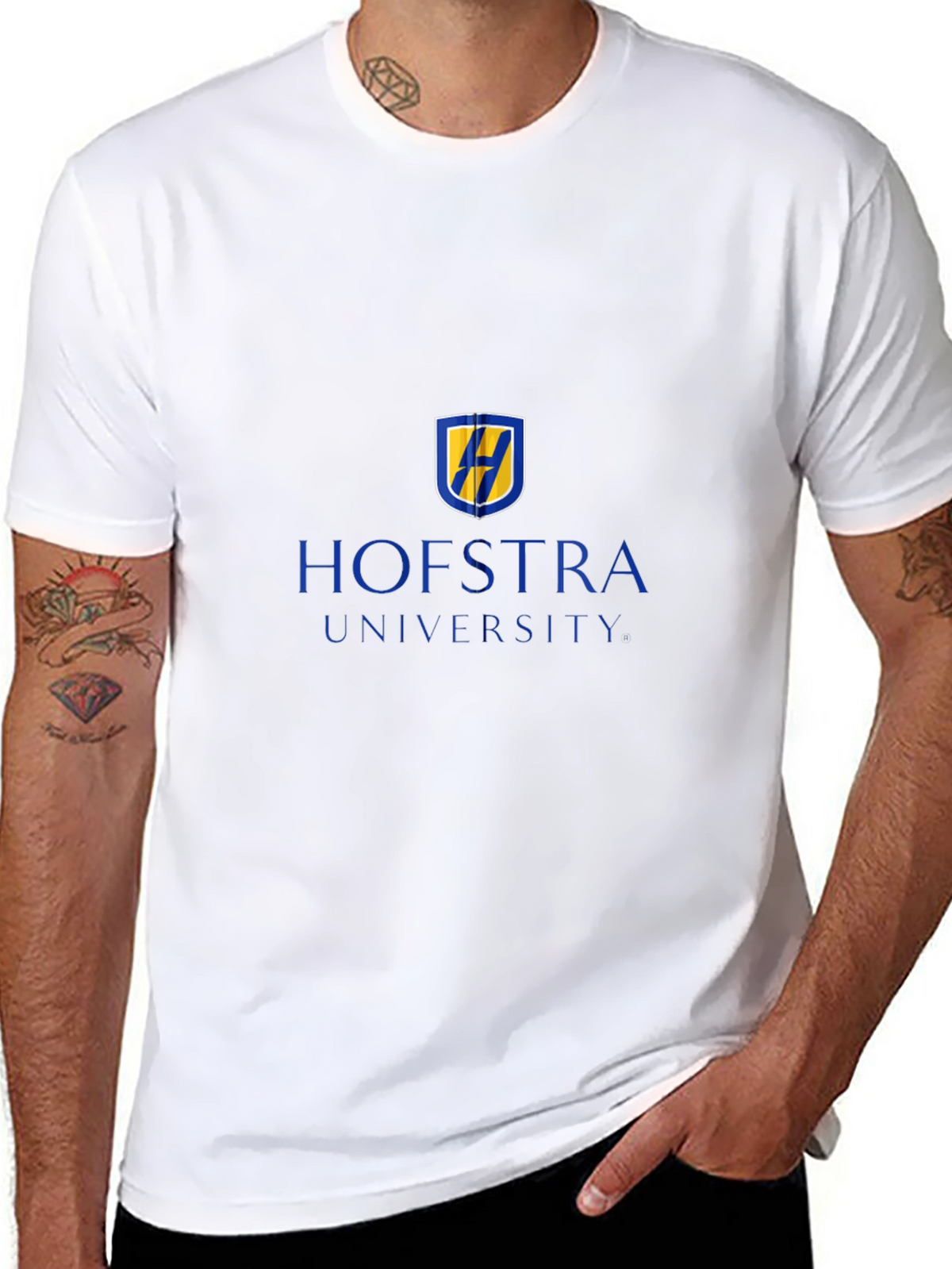 Hofstra University T-Shirt - Black College Pride Tee