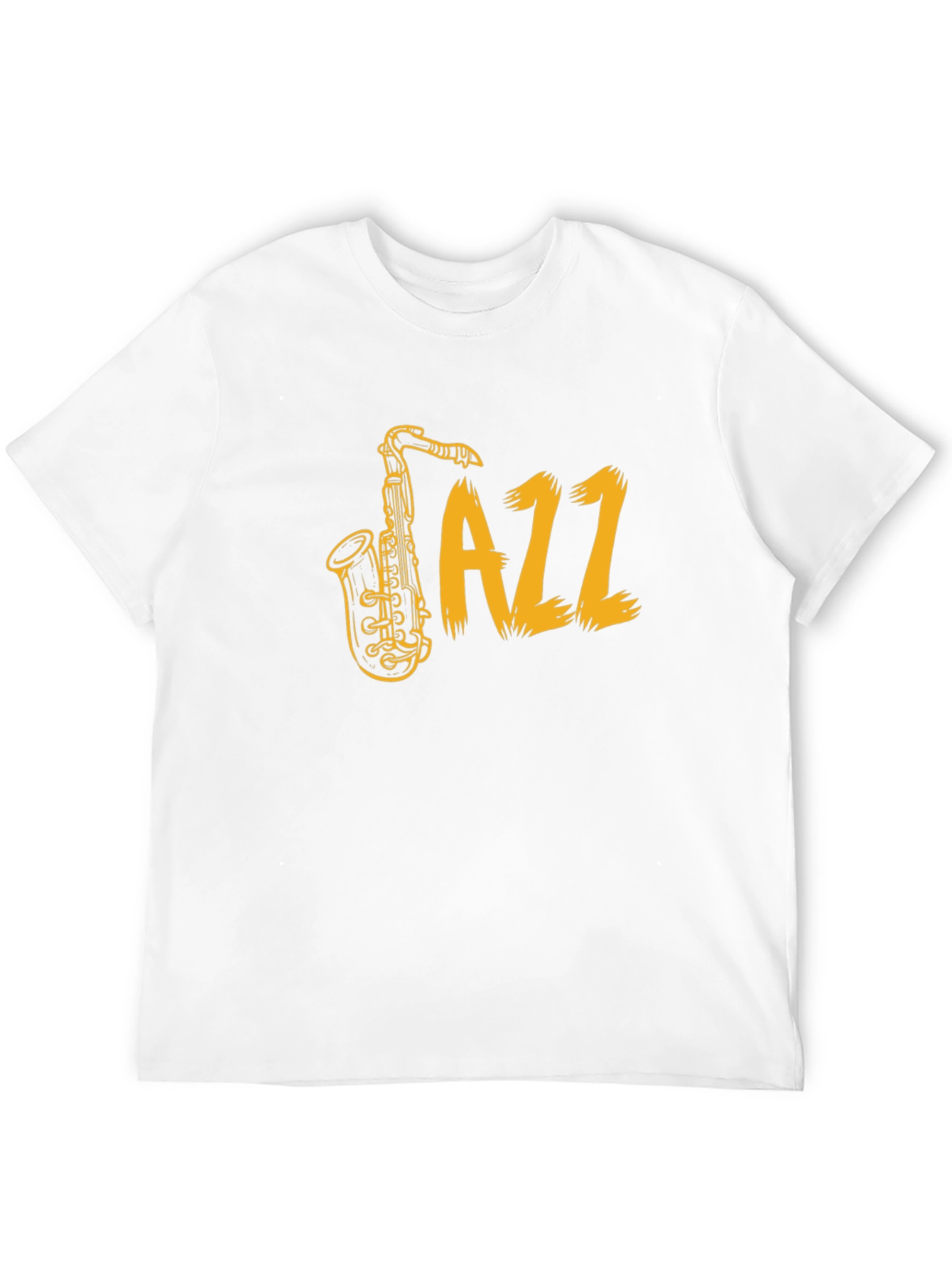 Jazz Saxophone Graphic T-Shirt - Classic Music Tee
